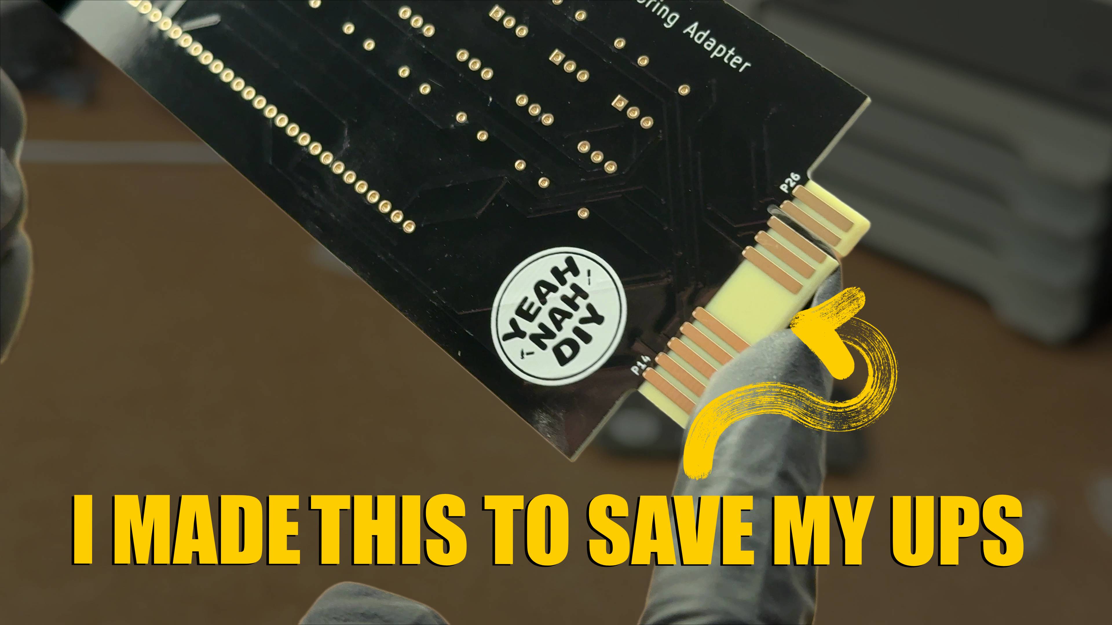 UPS Monitoring Done Right: Building My Own Interface Card